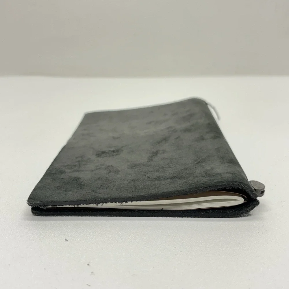 Traveler's Company Notebook Kit - Leather Cover, Refills, Bands, Clips, Zip Case